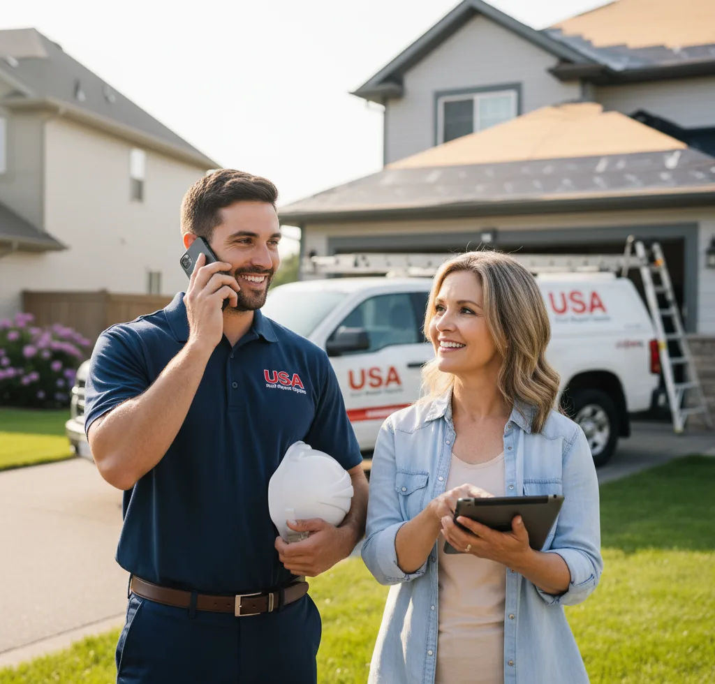 USA Roof Repair Experts customer support in Cowpens